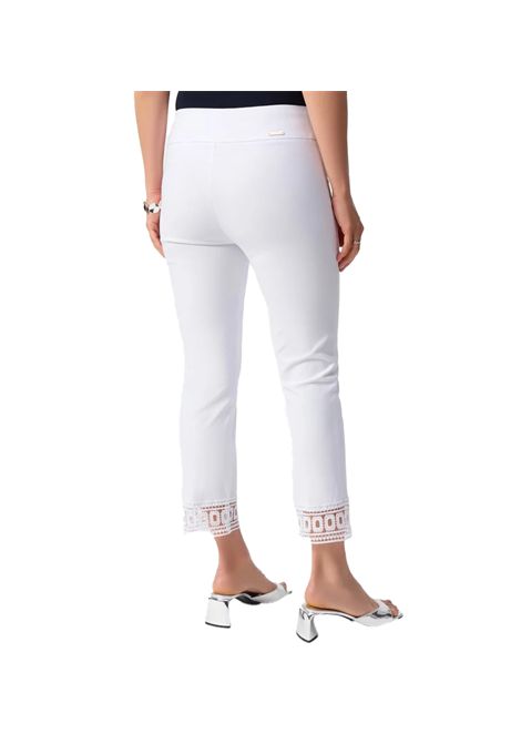 Pantalone Joseph Ribkoff donna 251053 Bianco viscosa in pizzo JOSEPH RIBKOFF | Pantaloni | 25105312